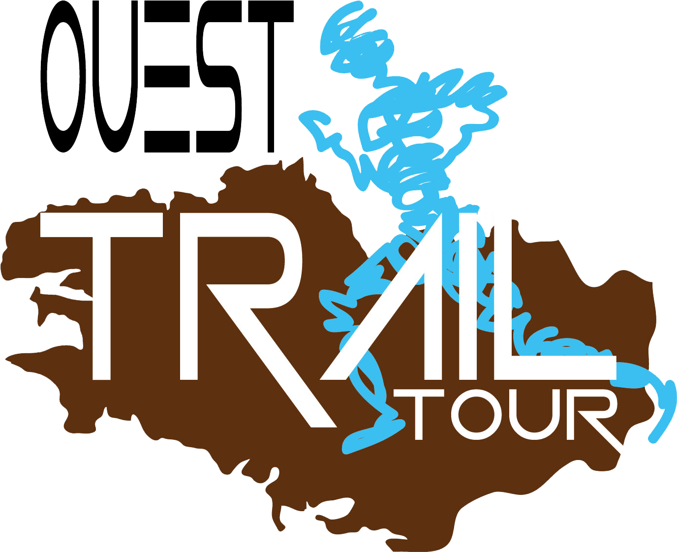 Logo Ouest Trail Tour Clipart (1772x1772), Png Download