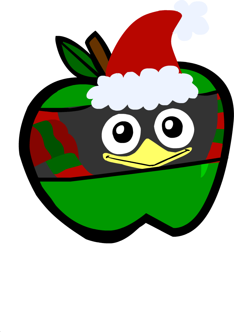 Wrap Your Whole Fruit In A Festive Fruit Mask - Clip Art - Png Download (746x1056), Png Download