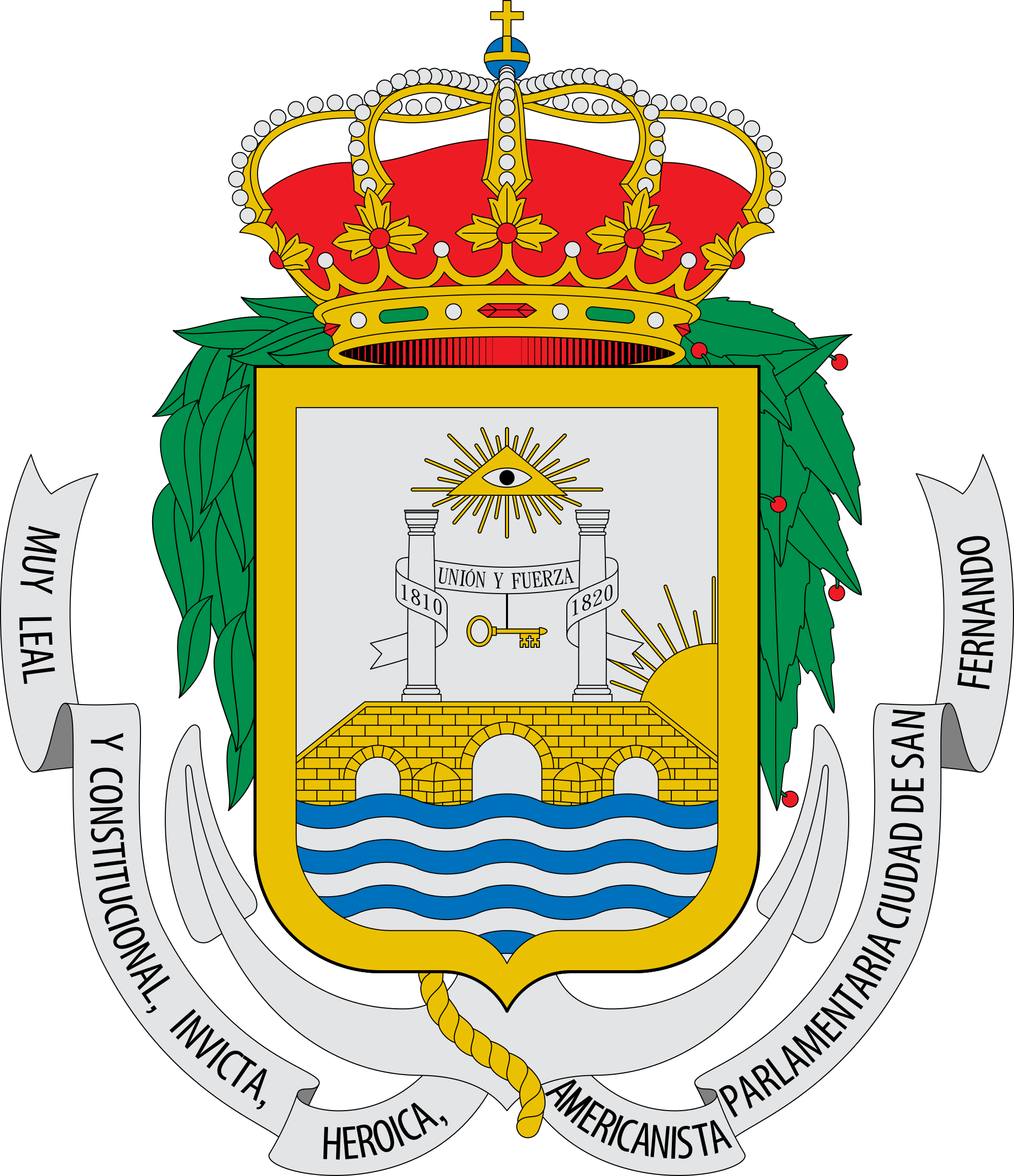 Escudo De San Fernando Clipart (2000x2320), Png Download