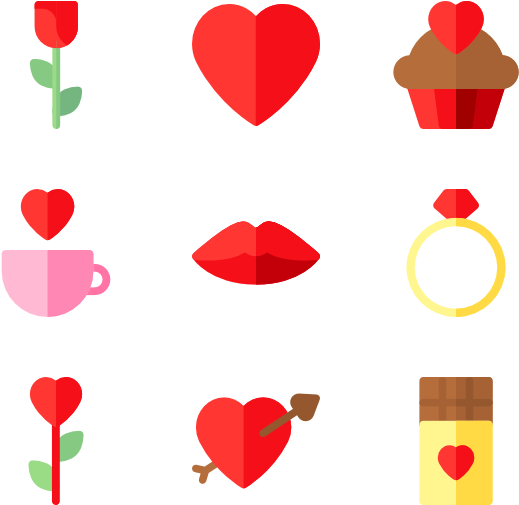 Valentine's Day Clipart (600x564), Png Download