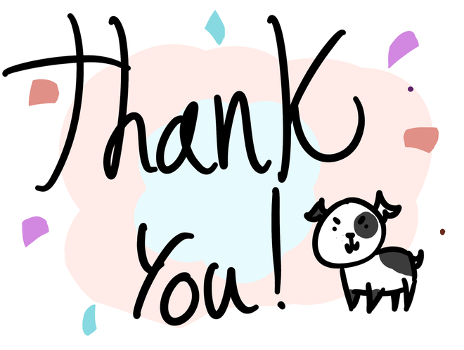 Thank You To Alumni Art Show Participants Clipart (710x497), Png Download