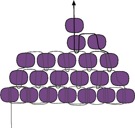 This Shape Is Used For Many Indian-style Earrings & - Brick Stitch Bead Tutorial Clipart (617x617), Png Download