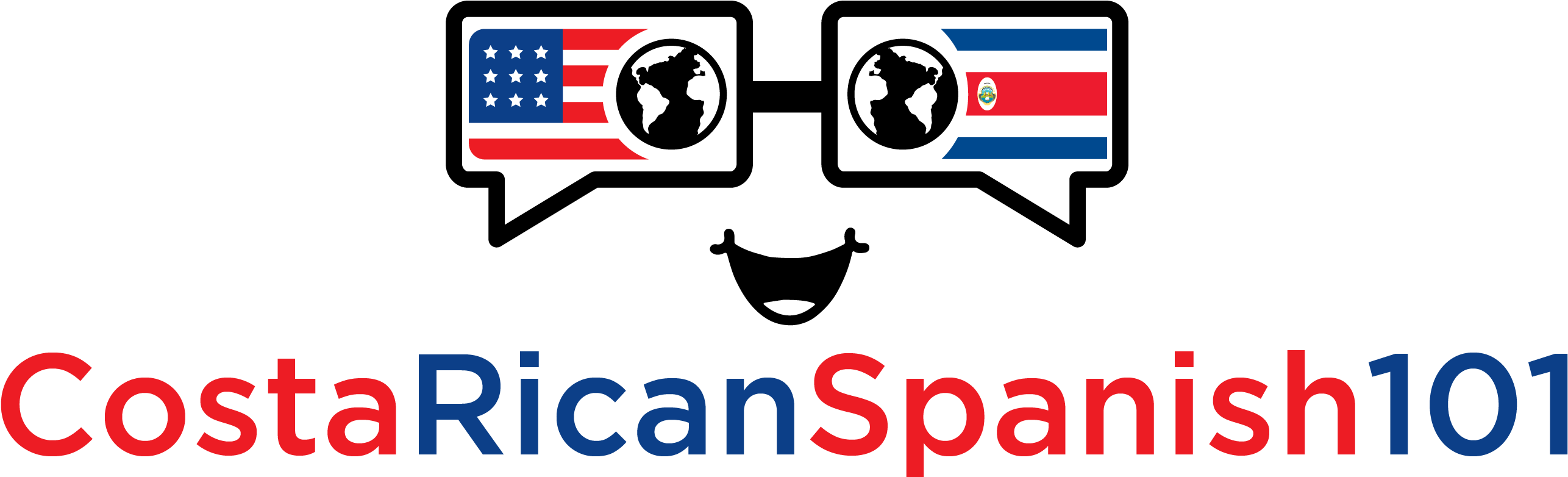 Costa Rican Spanish Clipart (2606x784), Png Download