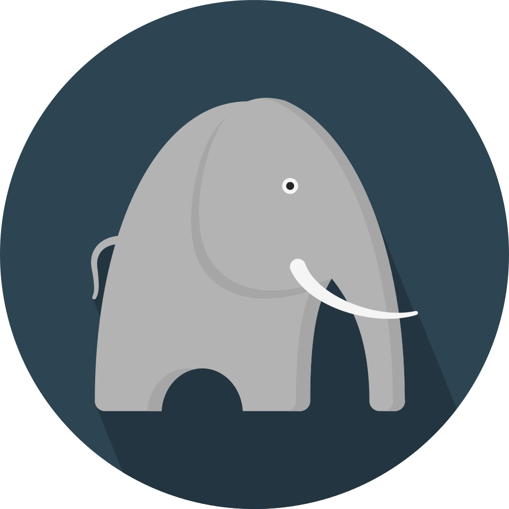 Creative Tail Animal Elephant - Elephant Clipart (768x768), Png Download