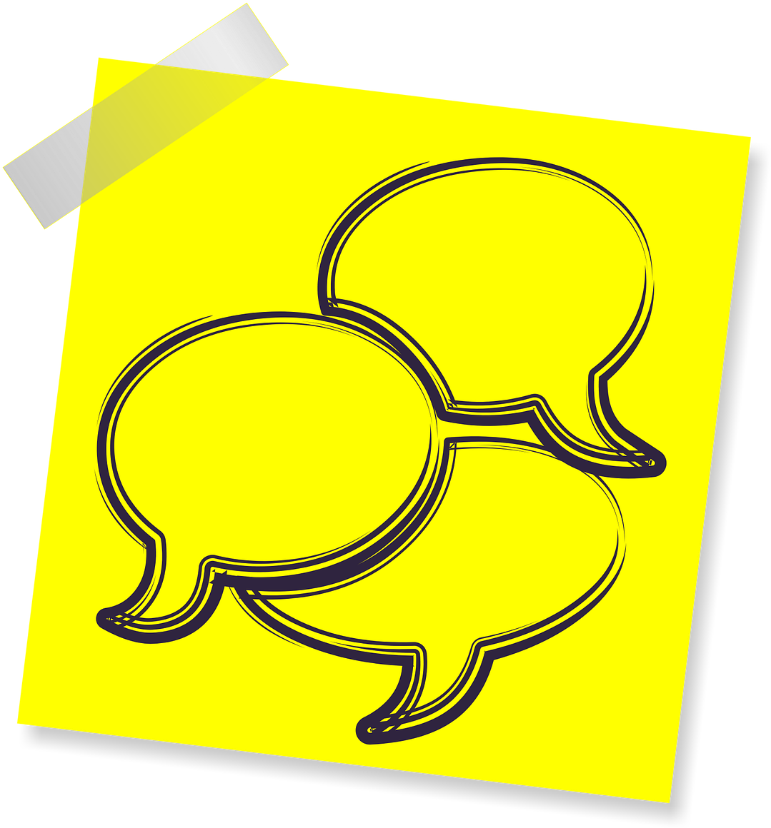 Welcome To Politalks - Conversation Clipart (720x720), Png Download