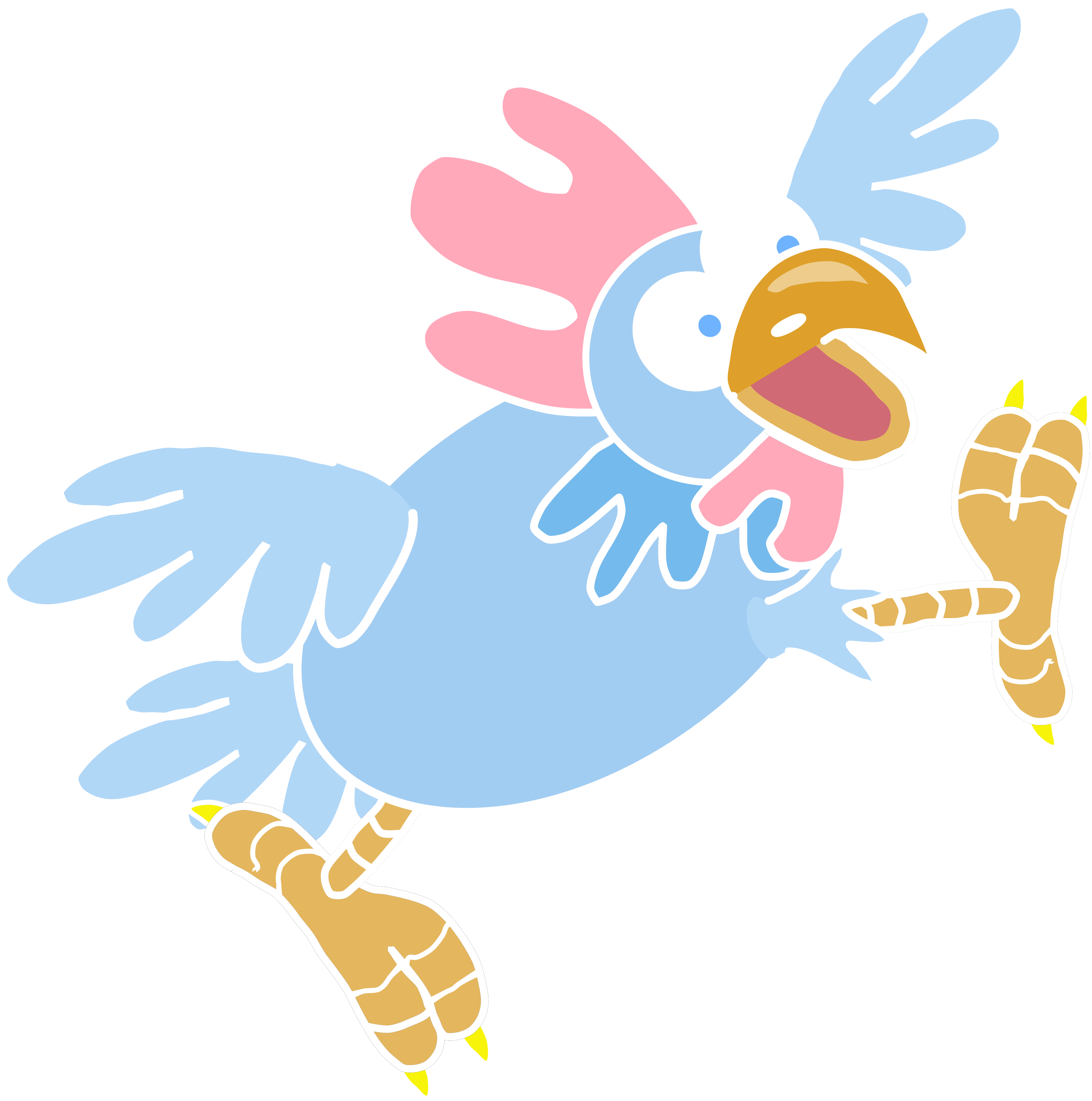 The Ghostly Frozen Chicken Of Highgate Hill Clipart (4000x4000), Png Download