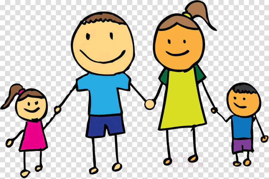 Anne Baba Çocuk Clipart Child Father Clip Art - Png Download (900x600), Png Download