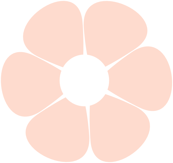 Light Pink Flower Clip Art At Clker - York Dolls New York Dolls - Png Download (600x564), Png Download