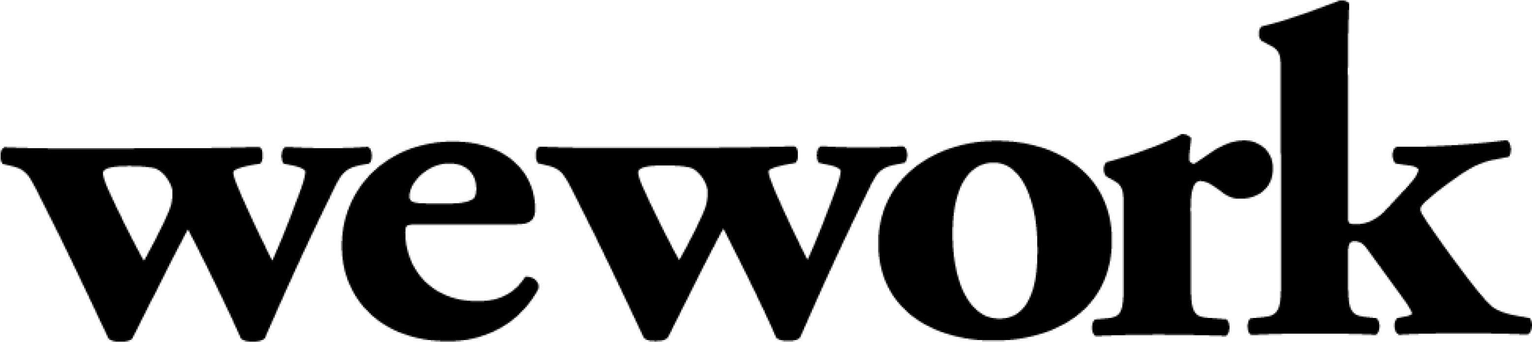 Government - Wework Logo Png Clipart (3120x819), Png Download