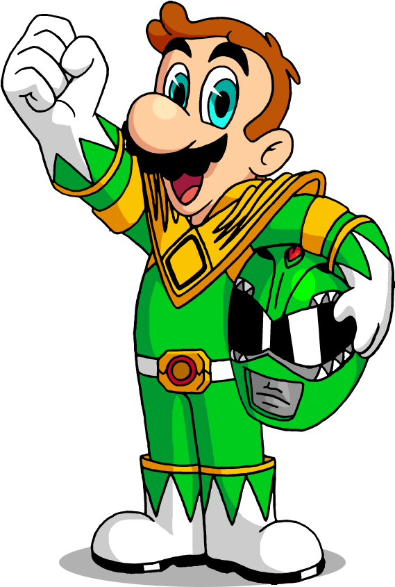Luigi By Alanartalvin Clipart (569x845), Png Download