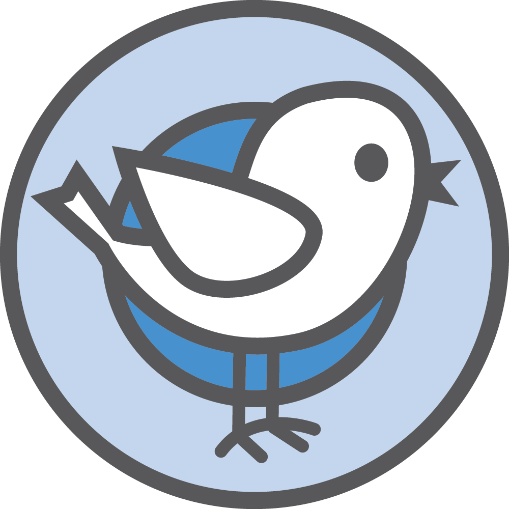 Bird 4c Icon - Circle Clipart (1000x1000), Png Download