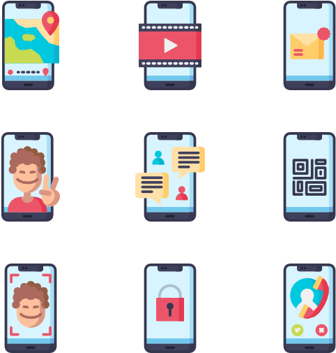 Clip Art Stock Icons Free Mobile Functions - Iphone Icon - Png Download (600x564), Png Download