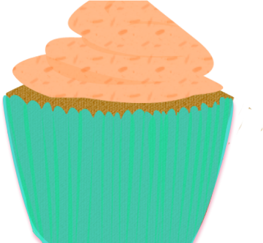 Cupcake Clipart Turquoise - Png Download (640x480), Png Download