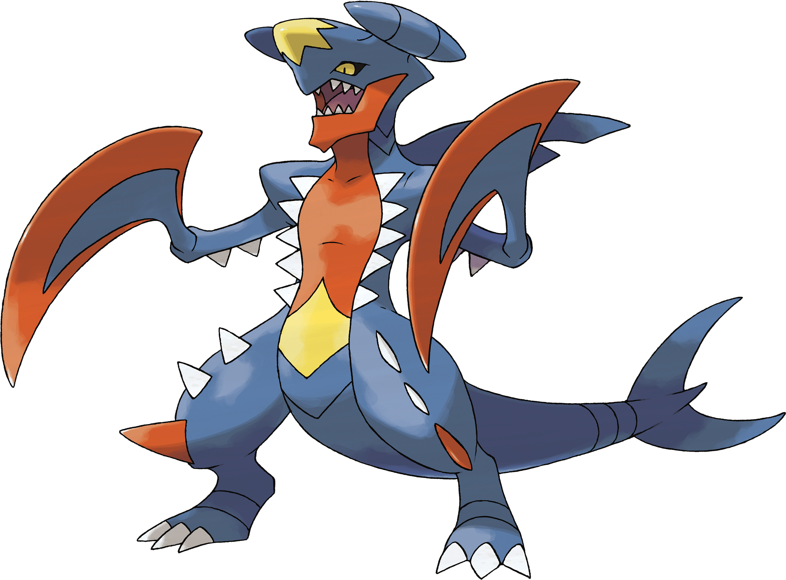 Can You Guess What This Mon Is - Pokemon Tcg Mega Garchomp Ex Premium Collection Box Clipart (2747x2108), Png Download