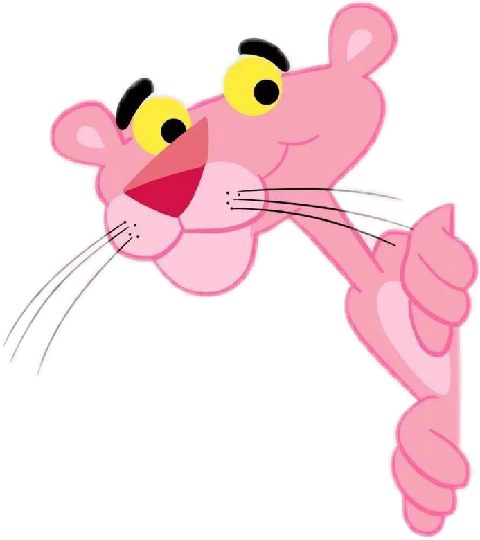 Pink Panter Clipart (693x780), Png Download