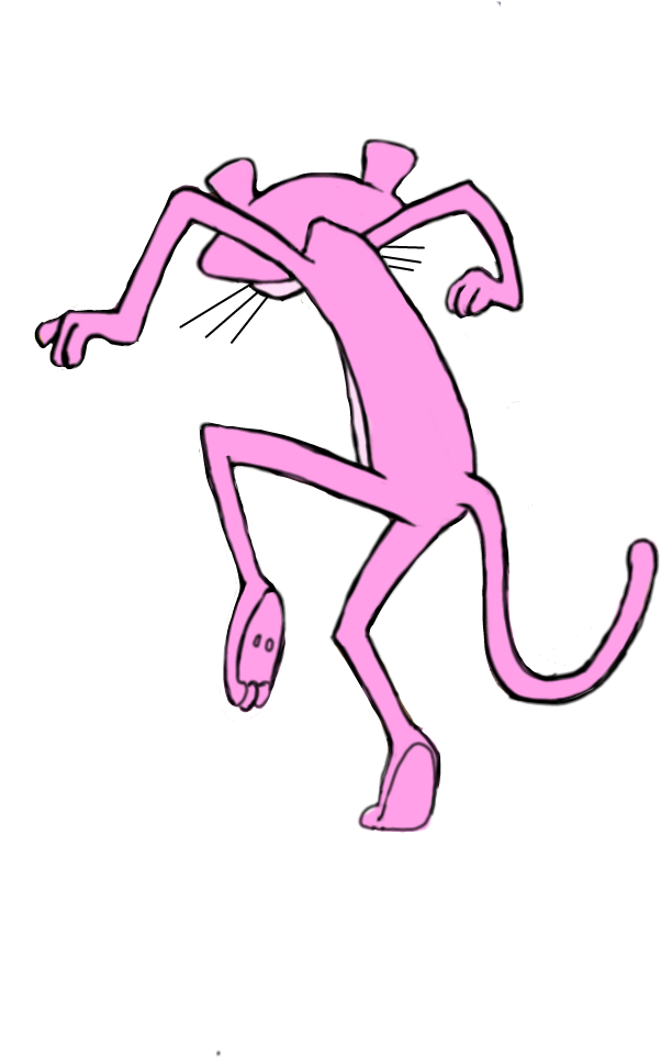 Report Abuse - The Pink Panther Clipart (884x1180), Png Download