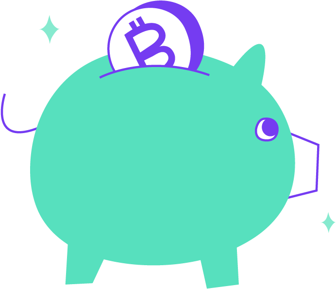 Wirex Updates When Piggy-wallet™ Went To Market - Cartoon Clipart (1401x801), Png Download