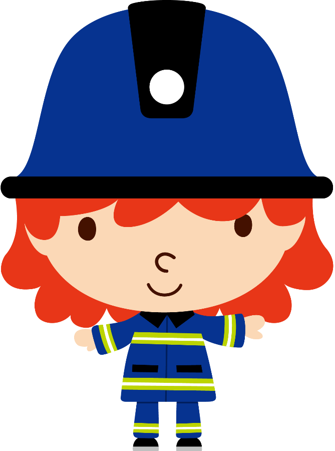 Bombeiros E Polícia - Bombeiro Policia Clipart - Png Download (669x900), Png Download