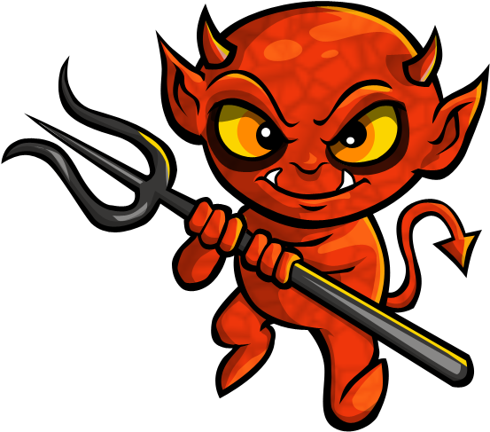S Delight The And - Funny Devil Png Clipart (679x633), Png Download