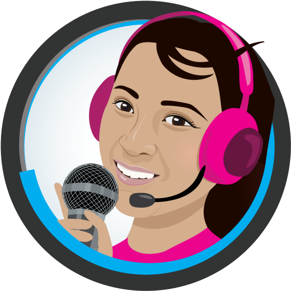 Helen Doron Radio Is Now Teen Buzz A Fun Place For - Illustration Clipart (595x595), Png Download