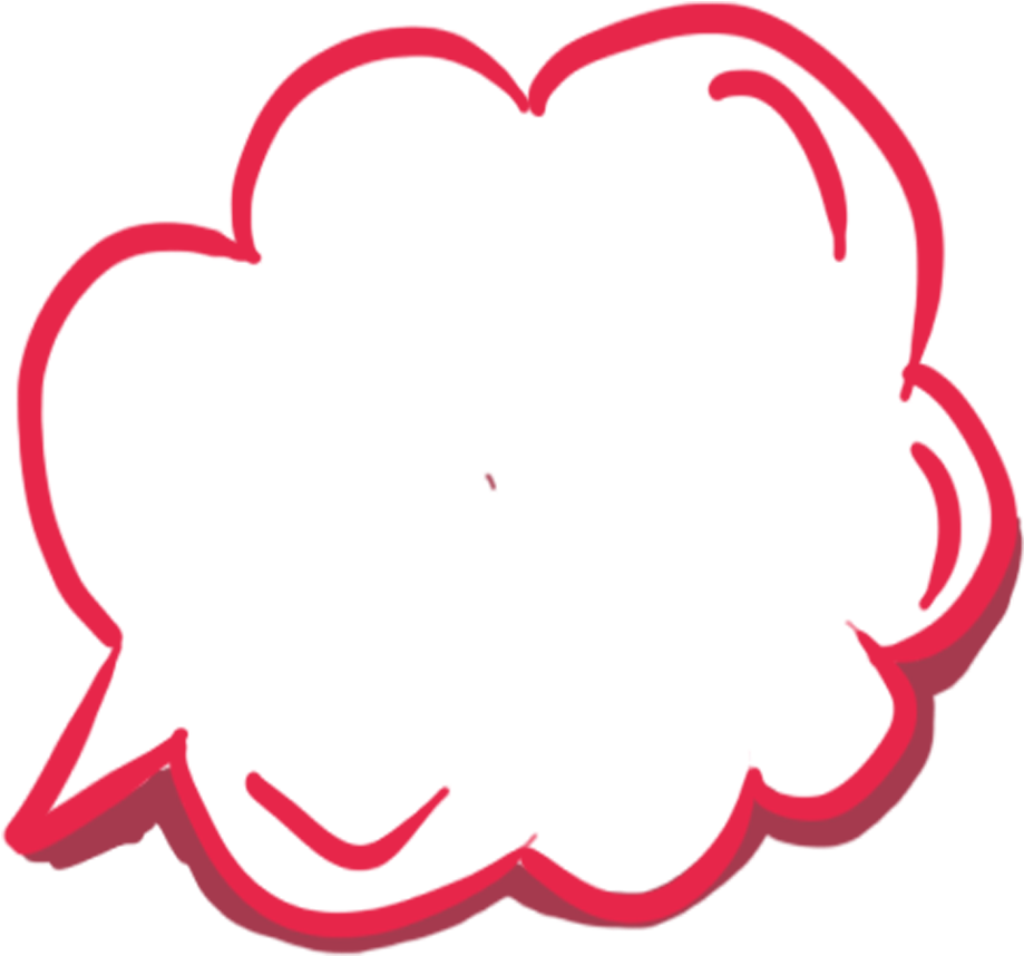 Jar Clipart Bubble - Burbuja De Pensamiento Png Transparent Png (1000x1000), Png Download