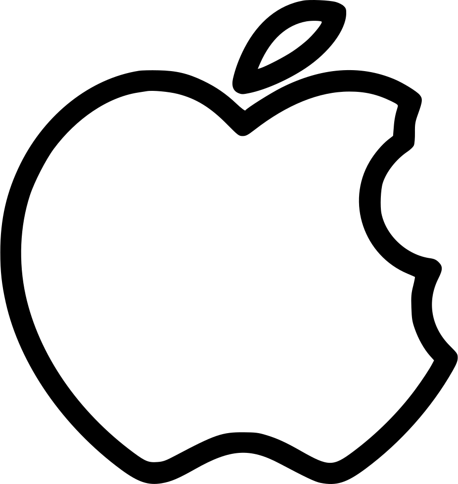 Apple Bite Svg Png Icon Free Download - Dibujos De Manzanas Mordidas Clipart (926x980), Png Download