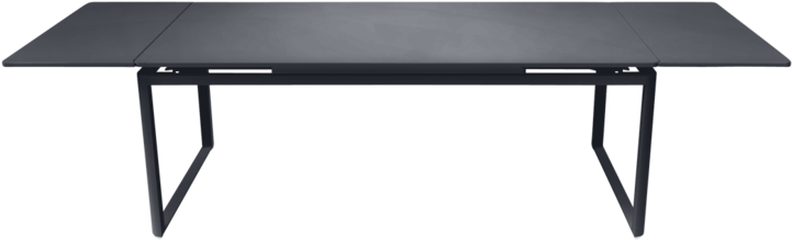 Table À Allonge Biarritz- Fermob - Fermob Biarritz Extending Table - L 200 À 300 Cm. Licorice Clipart (1000x1000), Png Download