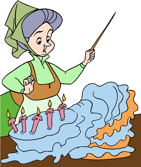 Disney Clipart Baking - Sleeping Beauty - Png Download (550x694), Png Download