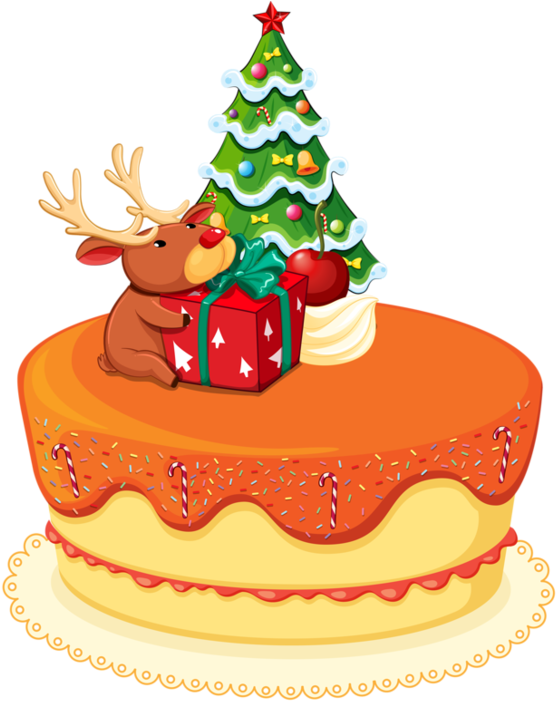 Cupcake & Bolos E Etc - Sid The Squid Saves Christmas Clipart (600x725), Png Download