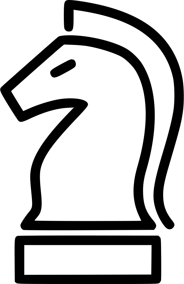 Horse Chess Piece Knight Comments - Knight Chess Piece Png Clipart (634x980), Png Download