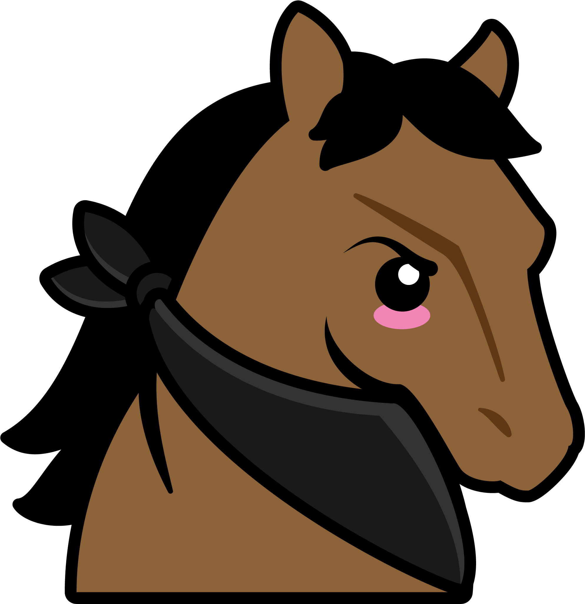 This Is The Knight Horse For The Pirate Set Clipart (2168x3101), Png Download