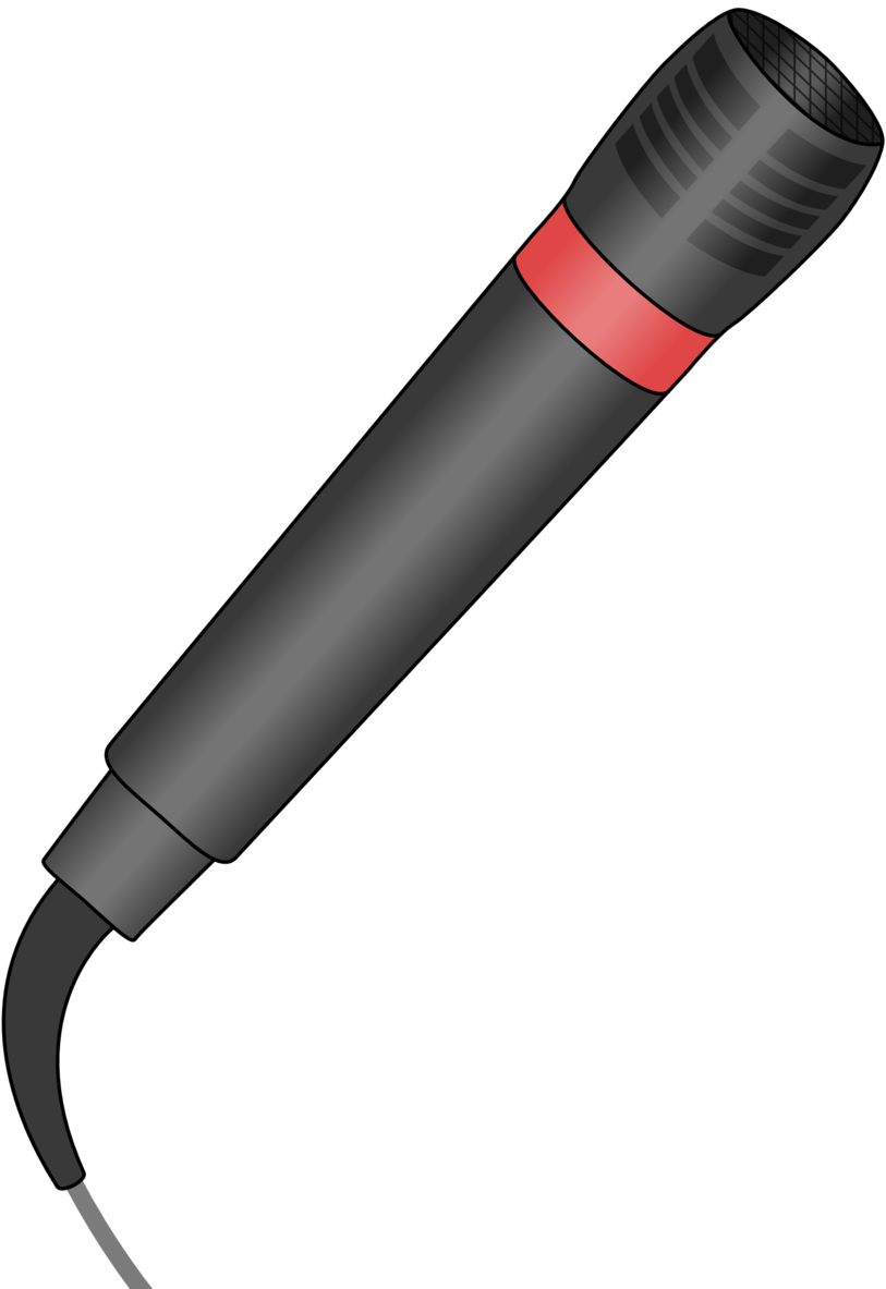 Microphone Clip Art - Png Download (613x800), Png Download