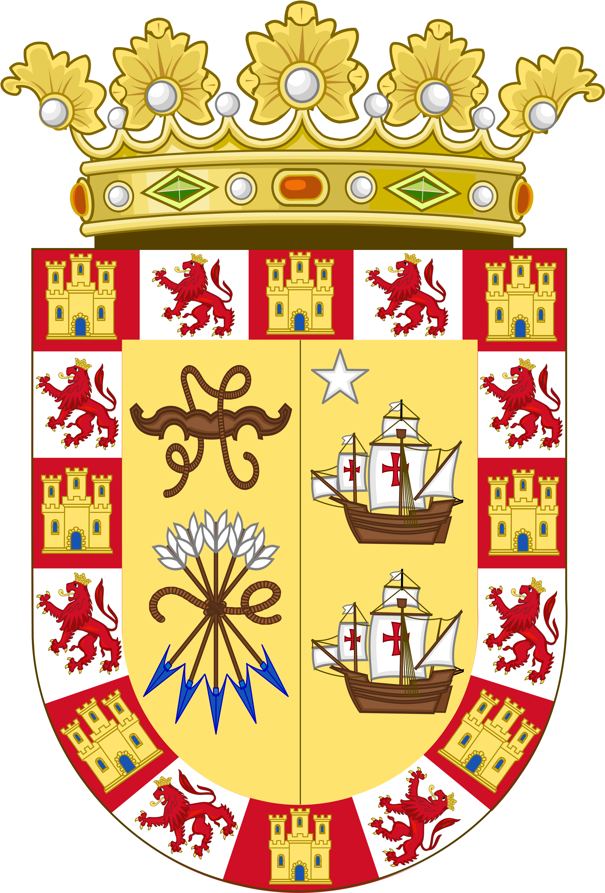 Coat Of Arms Of Panama City - Escudo Nieblas Clipart (2000x2957), Png Download