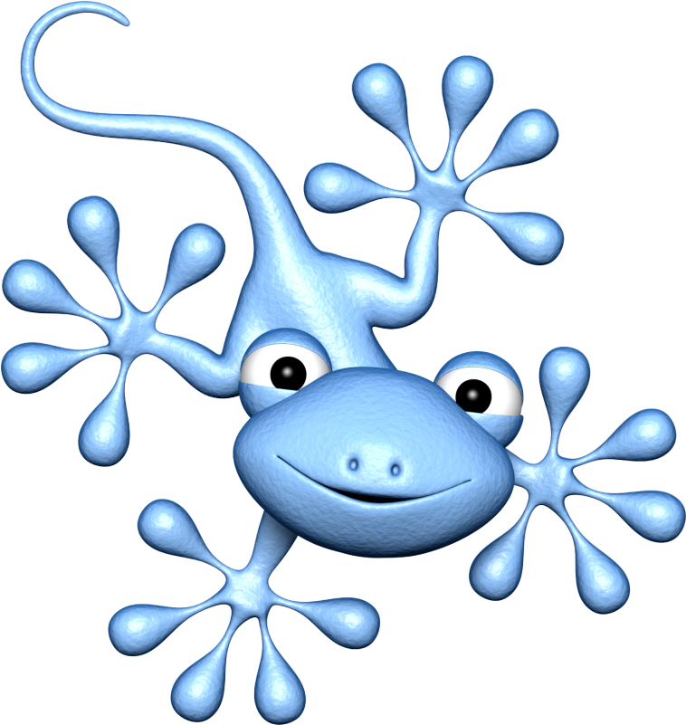 Next - Stickers Effet 3d - Salamandre 3 Clipart (800x800), Png Download