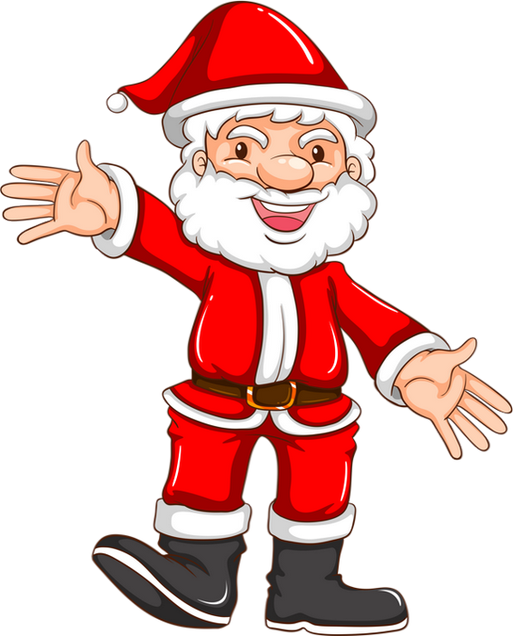 Christmas, Santa Clipart - Christmas Day - Png Download (565x700), Png Download