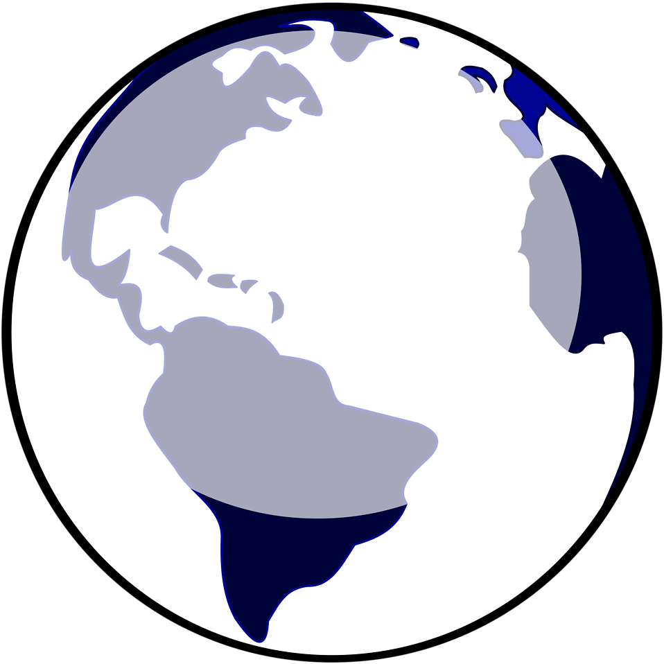 Blue Earth Clipart (958x958), Png Download