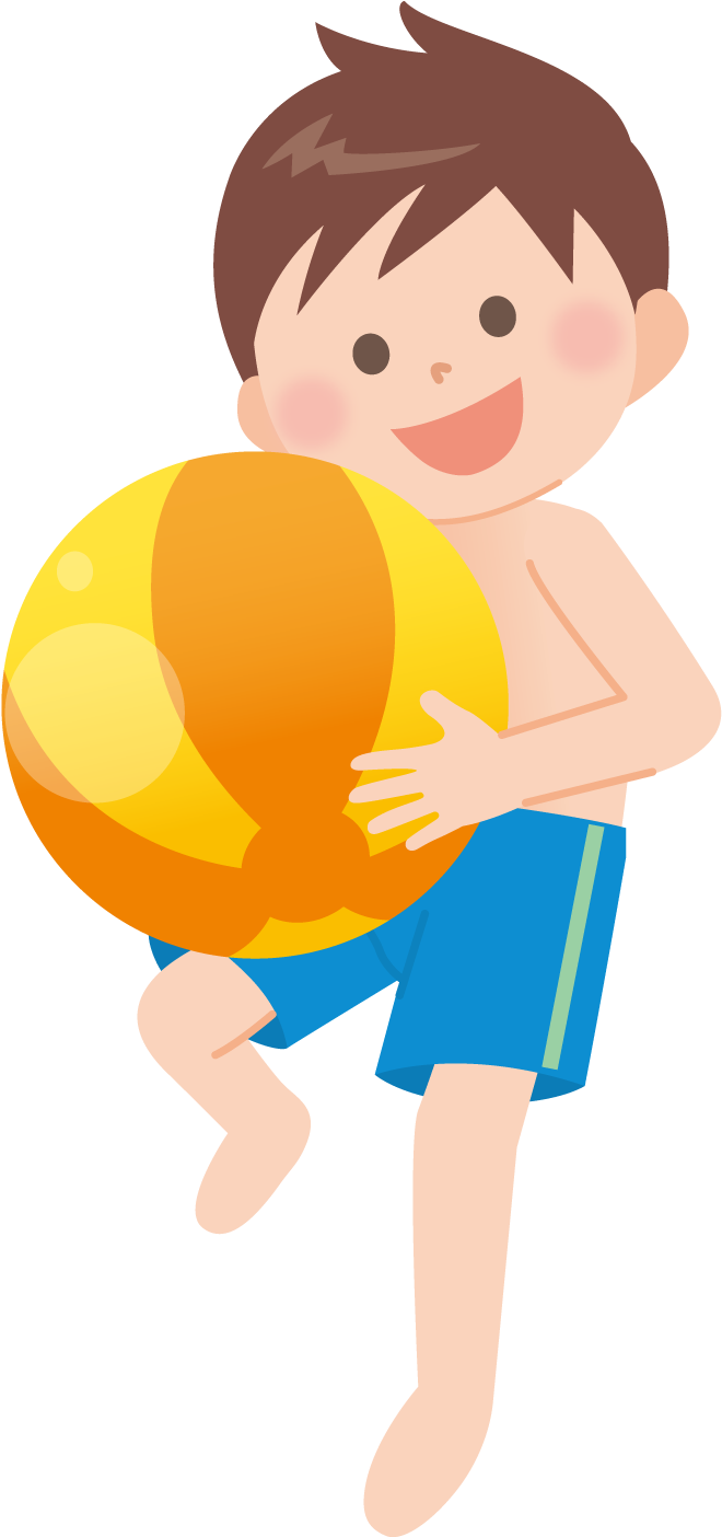 Praia * Piscina - Beach Clipart (698x1403), Png Download