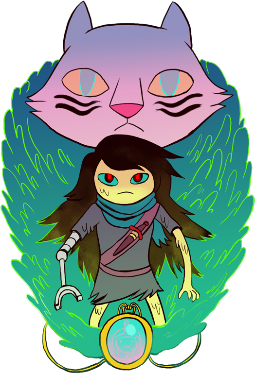The Vault By Lauren Zuke Adventure Time, Shoko And Clipart (568x845), Png Download