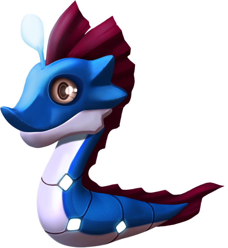 Seahorse Dragon Baby - Seahorse Clipart (943x1028), Png Download