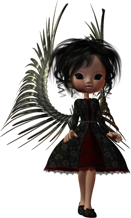 Find This Pin And More On Poser Brujas Y Halloween - Doll Clipart (900x768), Png Download