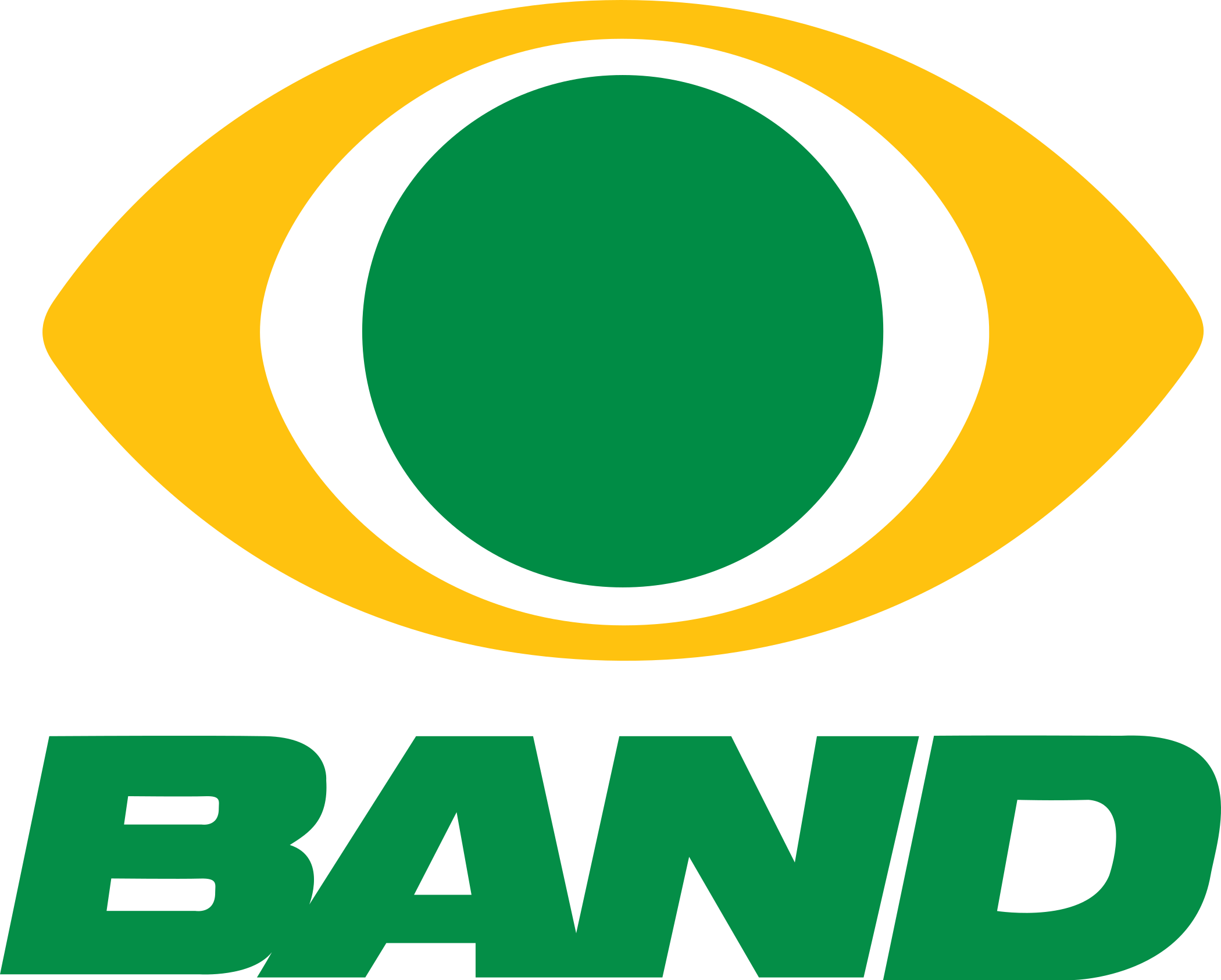 Clip Art Band Logo - Rede Bandeirantes - Png Download (2100x1685), Png Download