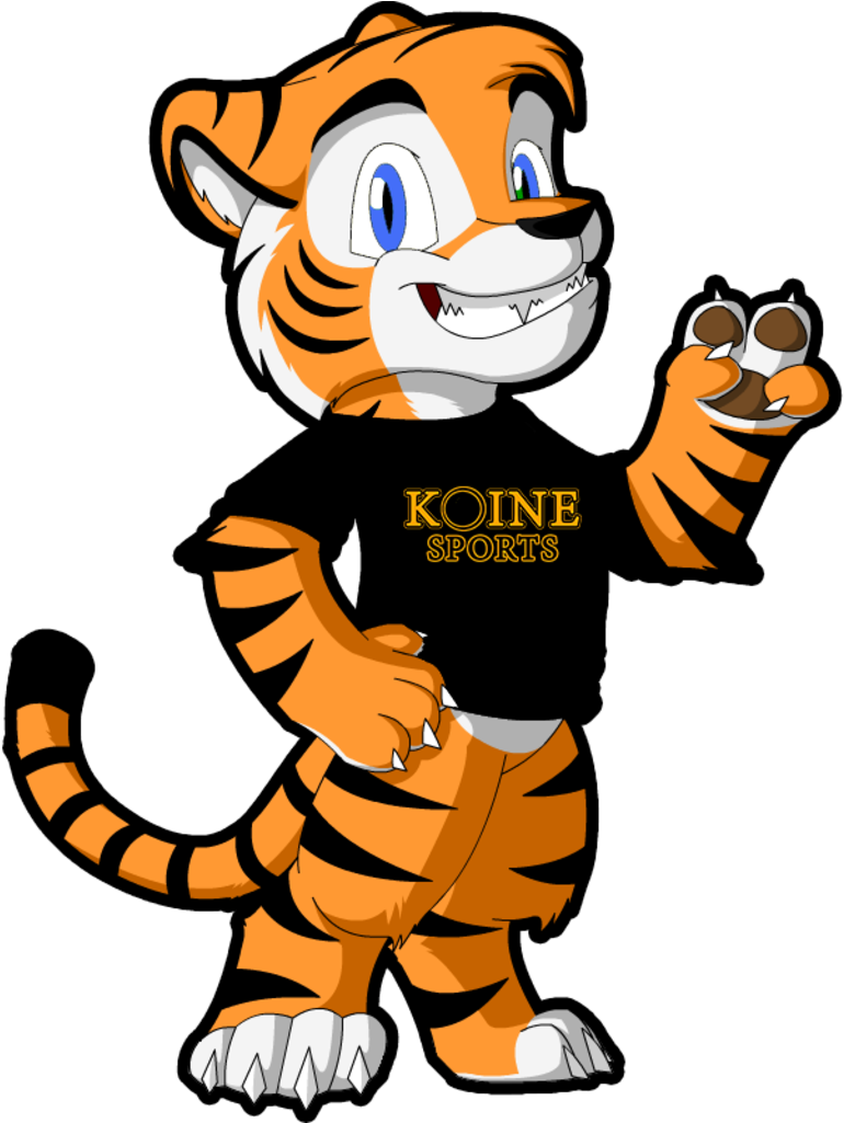 Cartoon Tiger Clipart (1024x1024), Png Download