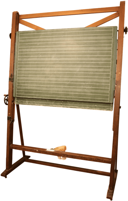 School Vintage Blackboard Png - Plywood Clipart (480x721), Png Download