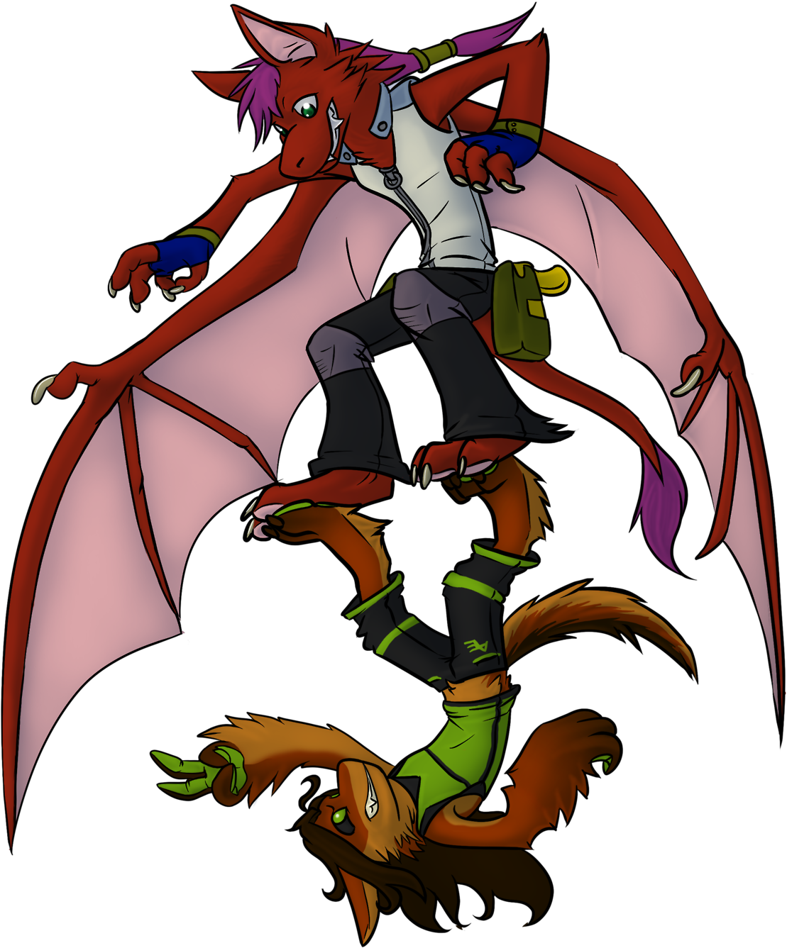 Hang Gliding - Cartoon Clipart (1280x1707), Png Download