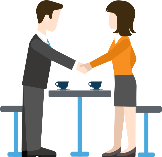 Case Studies On Effective Outplacement & Career Transition - Telephone Desk Clipart (646x634), Png Download