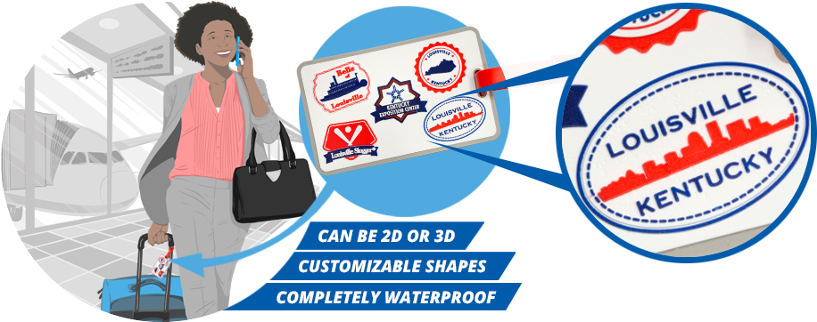 Luggage Tags Clipart (940x380), Png Download