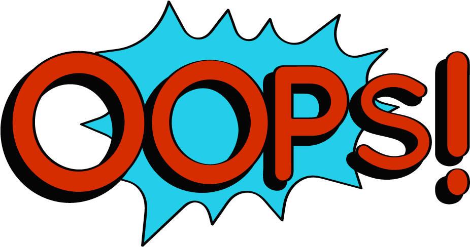 Explosion Clipart Bubble - Oops Png Transparent Png (1000x1000), Png Download