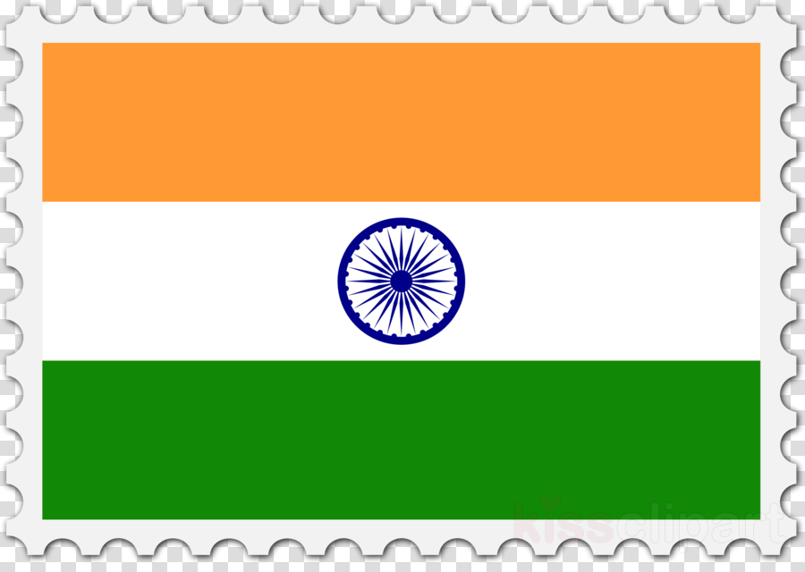 Indian Flag Stamp Clipart Flag Of India Indian Independence - Flag Of India - Png Download (900x640), Png Download
