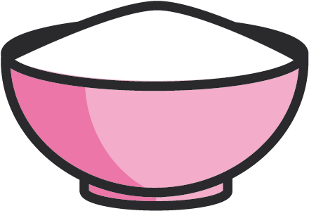 Rice - Bowl Clipart - Full Size Clipart (#1923701) - PinClipart