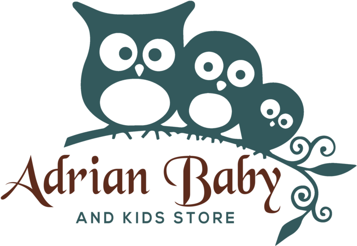 Adrian Baby And Kids Store - Funny Family Of Owls Wall Art Sticker Decal, Black, Clipart (799x559), Png Download